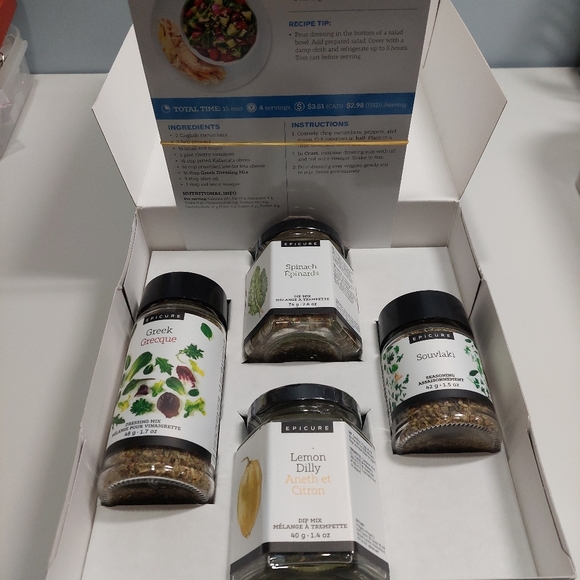 Epicure Kitchen Epicure Good Greek Real Fast Spice Kit Poshmark